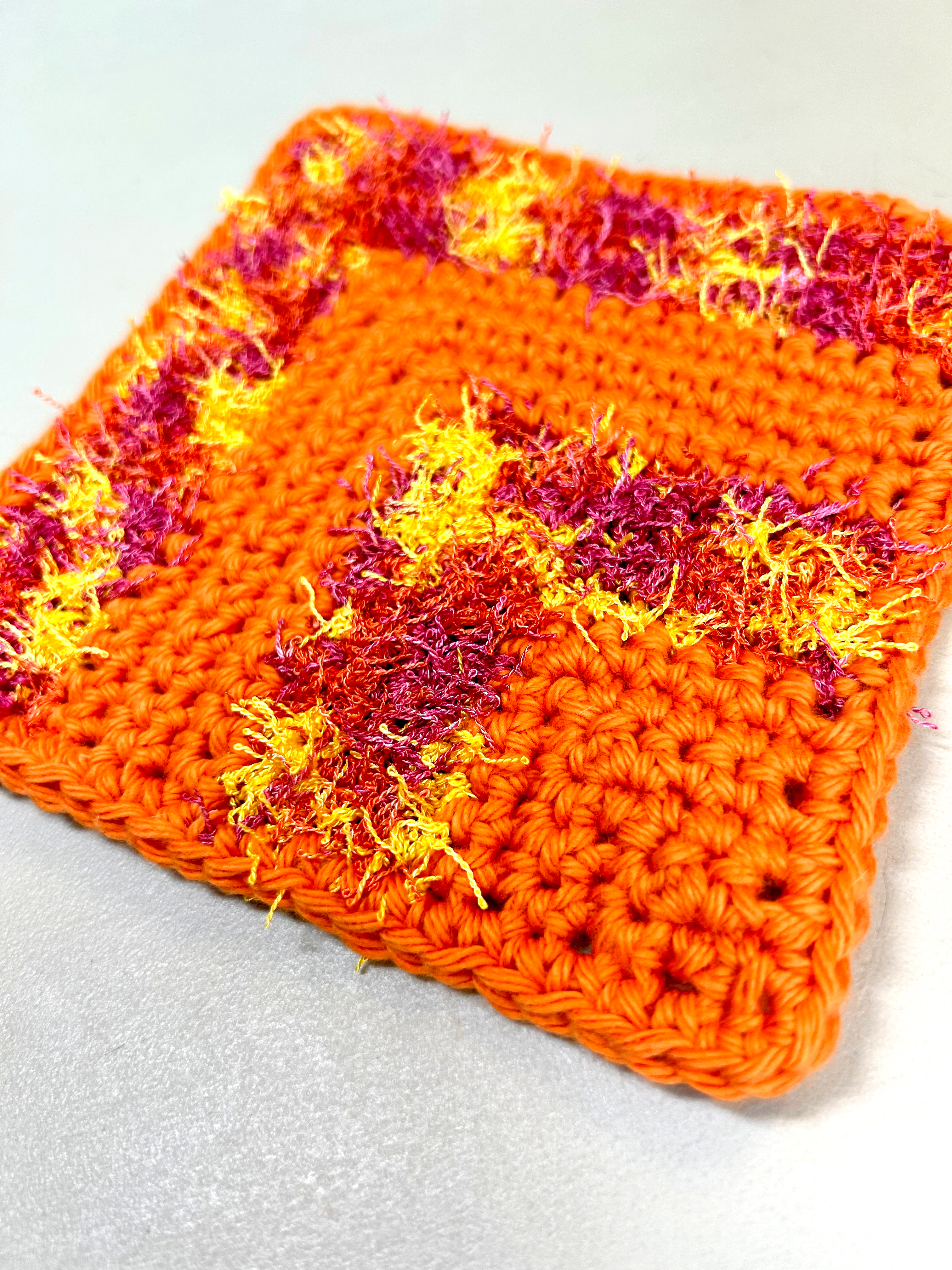 Farmhouse Dish Cloth Crochet Pattern