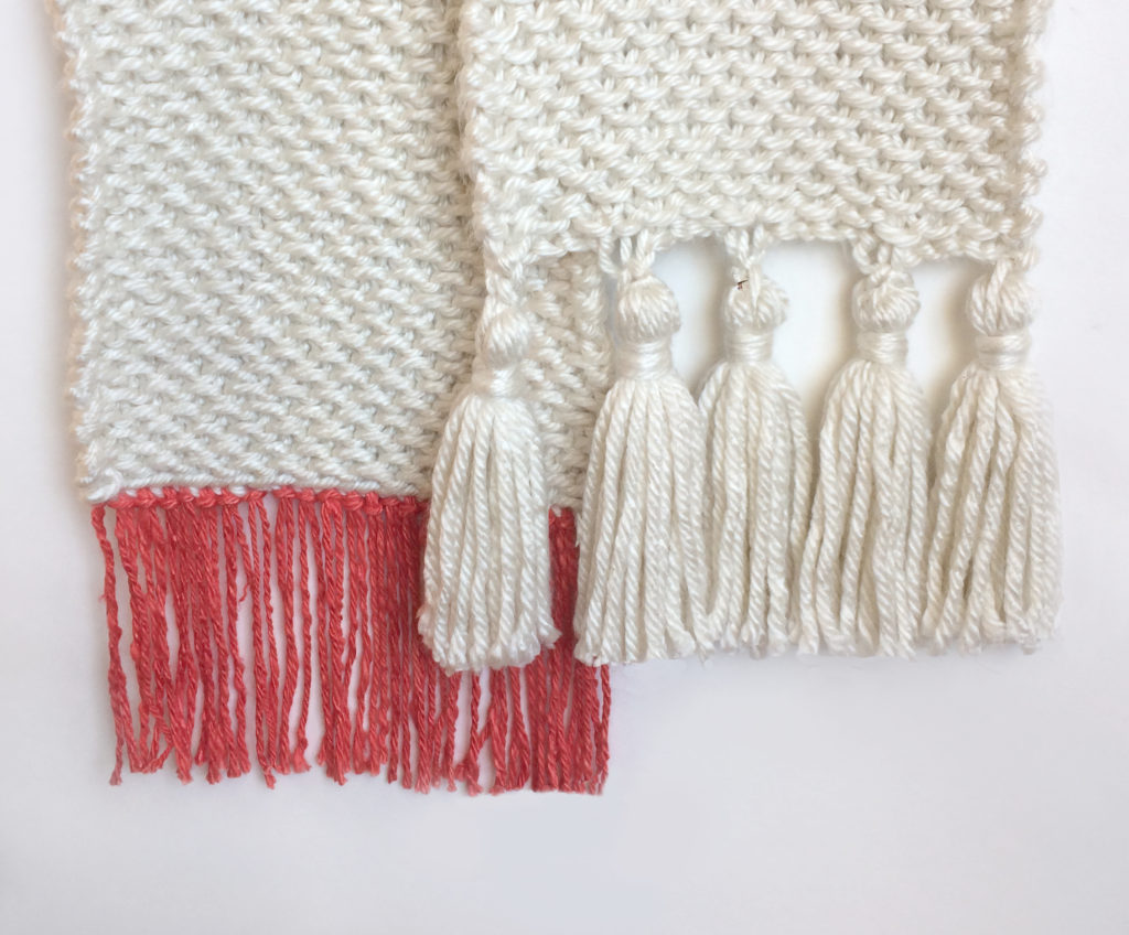 Free knitting pattern - Coffee House Scarf by www.CityFarmhouseStudio.com