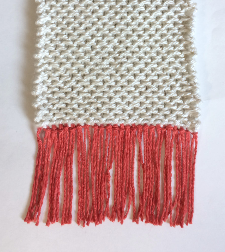 Free knitting pattern - Coffee House Scarf by www.CityFarmhouseStudio.com