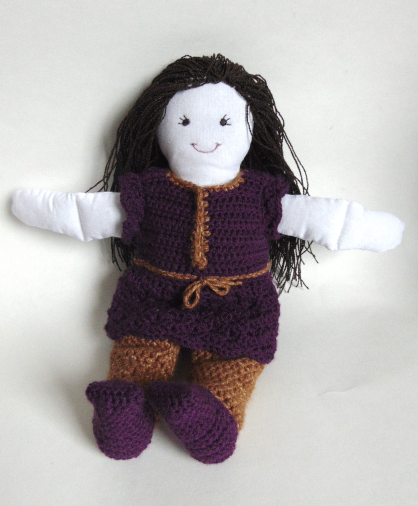 Free Crochet Pattern No More Naked Dolls by www.CityFarmhouseStudio.com