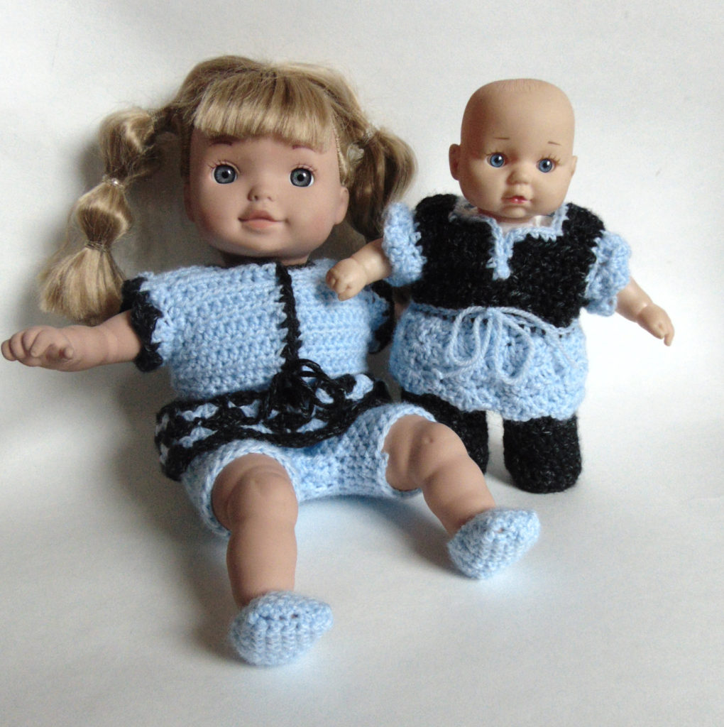 Free Crochet Pattern No More Naked Dolls by www.CityFarmhouseStudio.com