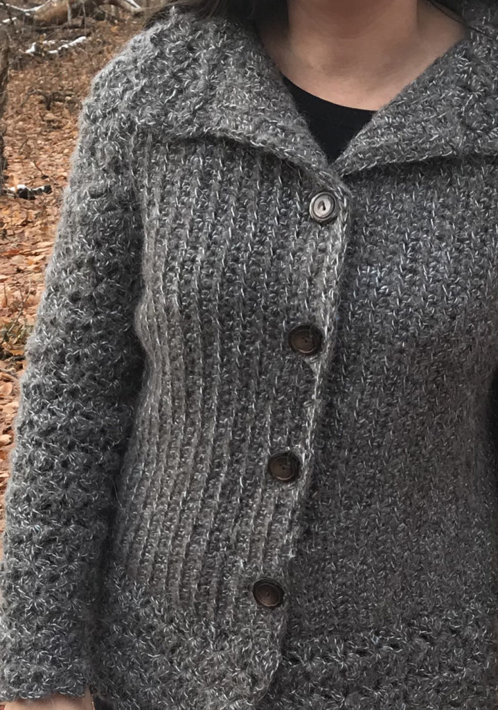 Free crochet pattern for Weekender Cardigan by www.CityFarmhouseStudio.com Size XS-3XL