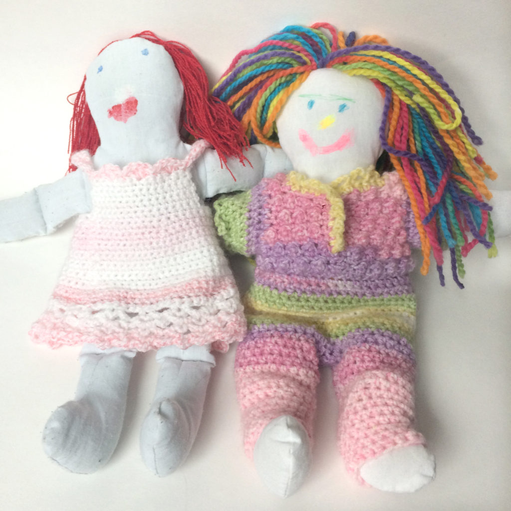 Free Crochet Pattern No More Naked Dolls by www.CityFarmhouseStudio.com