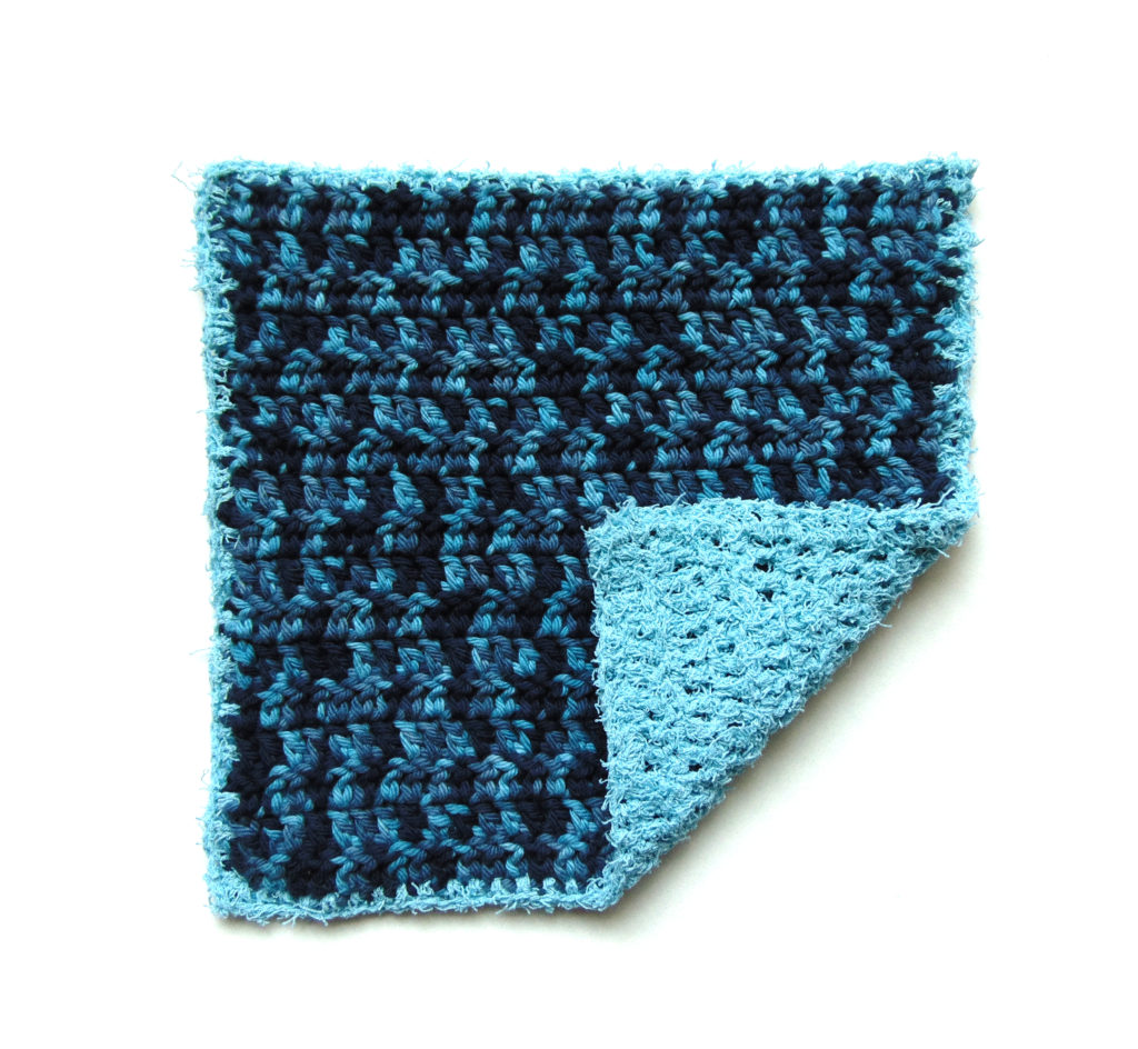 Crochet Across the Land Dish Cloth by www.CityFarmhouseStudio.com