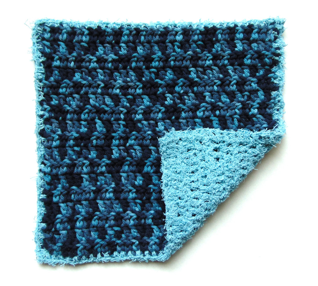 Crochet Across the Land Dish Cloth by www.CityFarmhouseStudio.com