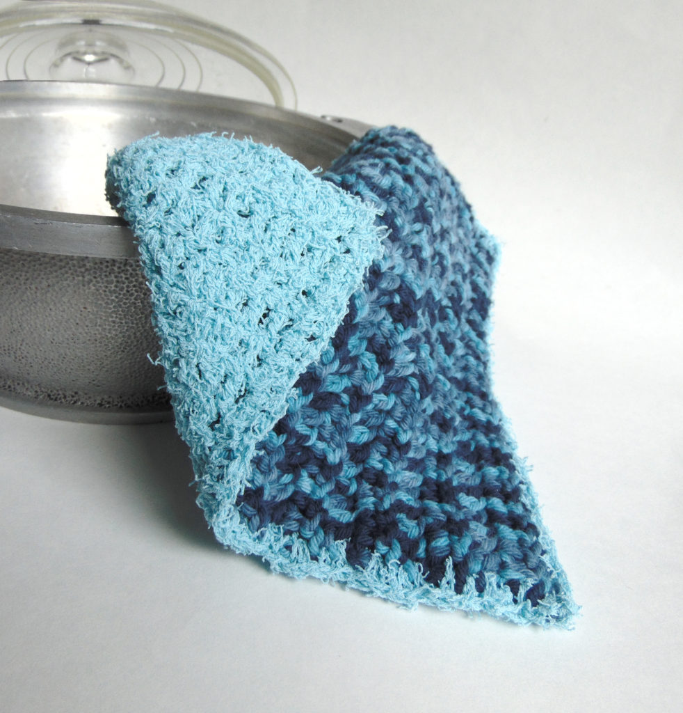 Crochet Across the Land Dish Cloth by www.CityFarmhouseStudio.com