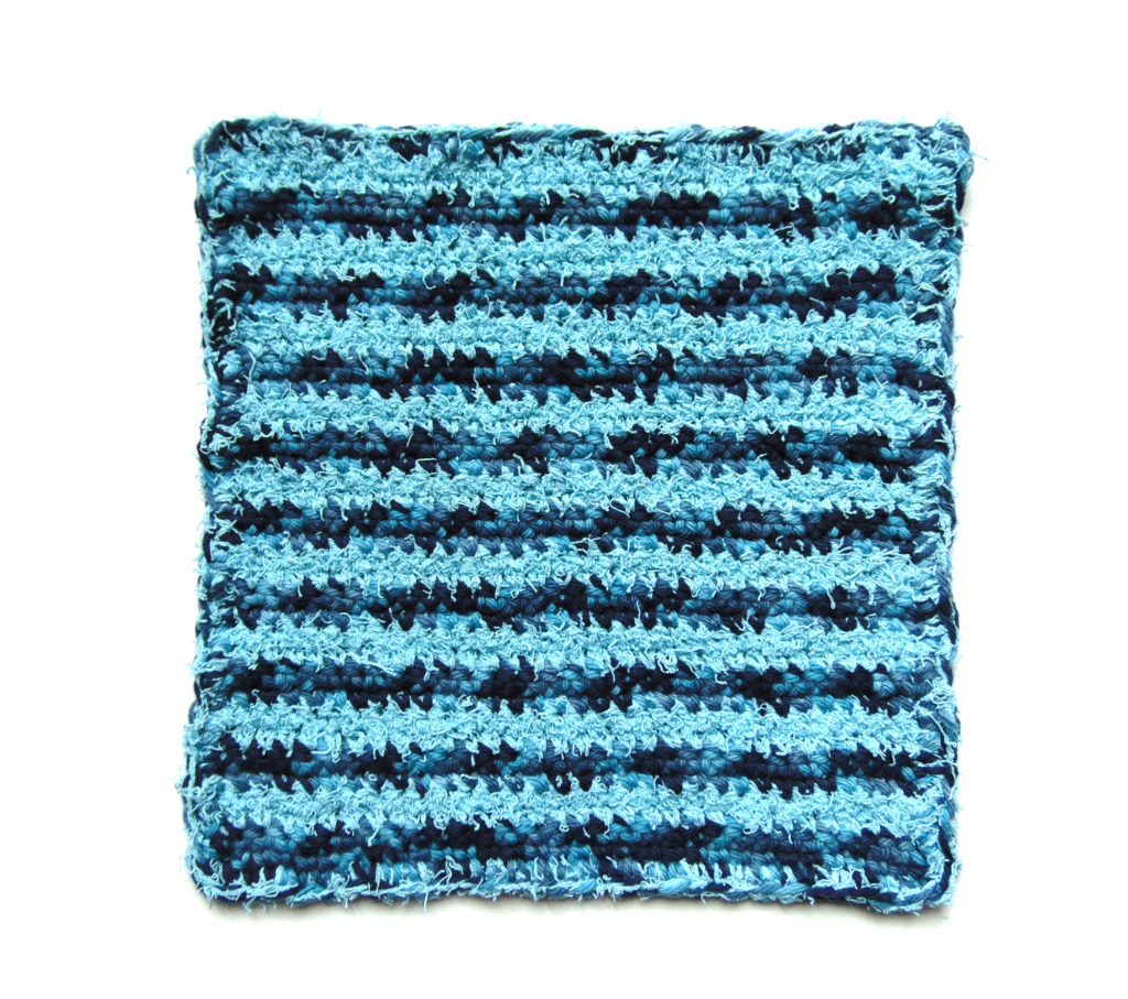 Crochet By the Ocean Dish Cloth by www.CityFarmhouseStudio.com